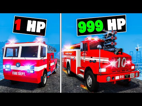 Upgrading to the FASTEST Fire Truck in GTA 5