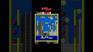 Bomb Jack 14– Classic Arcade Gameplay#shorts