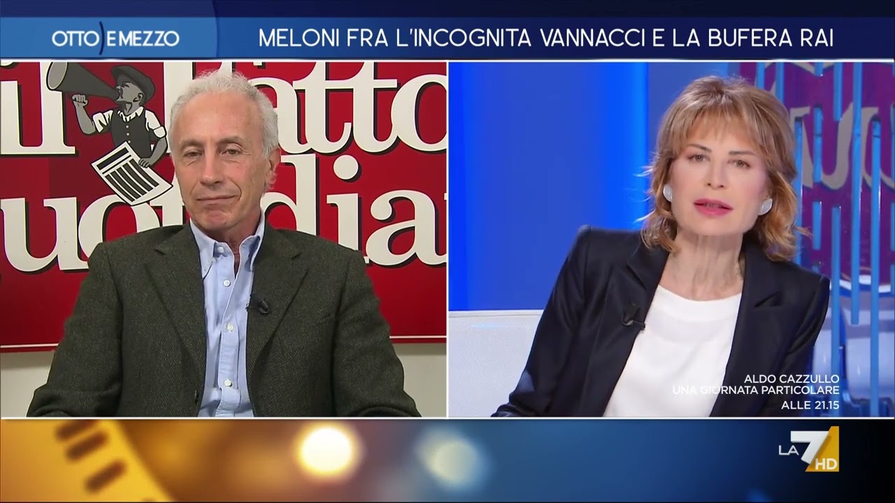 Vannacci, Travaglio: "Sta facendo come Salvini e Meloni, ha fatto un distinguo gesuitico ed ...