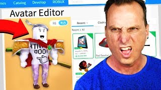 MAKING MY DAD A ROBLOX ACCOUNT!