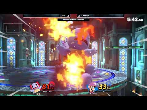 Landon with 2 back-to-back stocks with Luigi Up-B