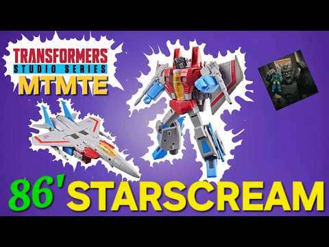 Transformers Studio Series MTMTE 86 Starscream - GotBot True Review NUMBER 1385