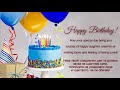 Lenny Kravitz - Happy Birthday