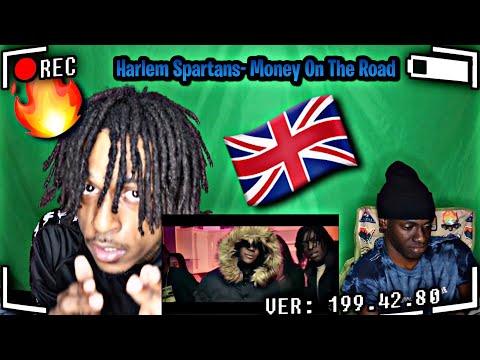 Throwback🤮🔥!!!! AMERICANS REACT TO Harlem Spartans - Money On The Road | Uk Drill🇬🇧🔥