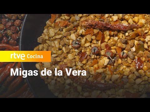 Receta de migas de la Vera - Las Rutas D'Ambrosio | RTVE Cocina