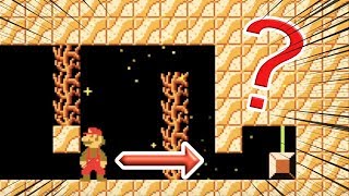 【マリオメーカー2 裏技 !?】仕様解説 デカマリオで高さ1マス（加速なし）を通り抜ける方法
