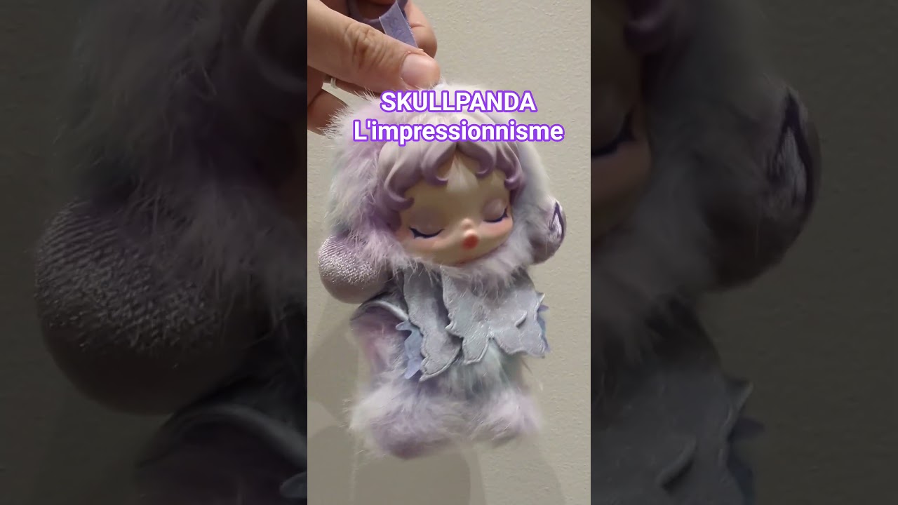 SKULLPANDA L'impressionnisme. This is so beautiful ❤️ #popmart #skullpanda #toys
