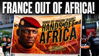 FRANCE OUT OF AFRICA! Hands Off Ibrahim Traoré! Rally in downtown Chicago