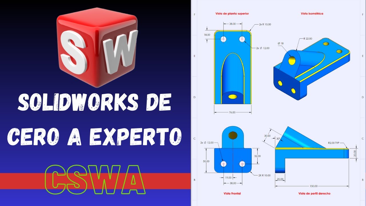 Curso SOLIDWORKS De Cero a Experto. Lección 30 (Módulo Intermedio)
