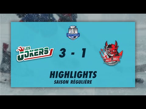 Jokers de Cergy-Pontoise 3-1 Diables Rouges de Briançon - Highlights - Synerglace Ligue Magnus 22/23