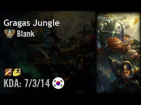 Gragas Jungle vs Rumble - Blank - KR Challenger Path 6.3