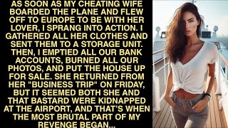 As Soon As My Cheating Wife Boarded The Plane And Flew Off To Europe To Be With Her Lover, I Sprang