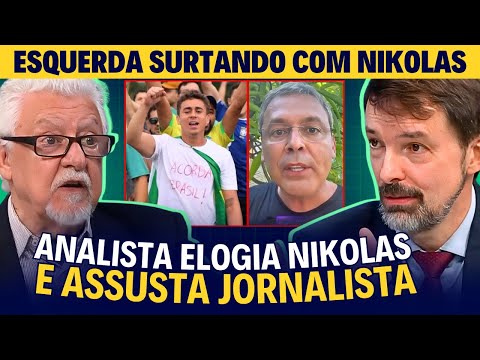 Analista da Band ELOGIA Nikolas e deixa jornalista DESCONCERTADO