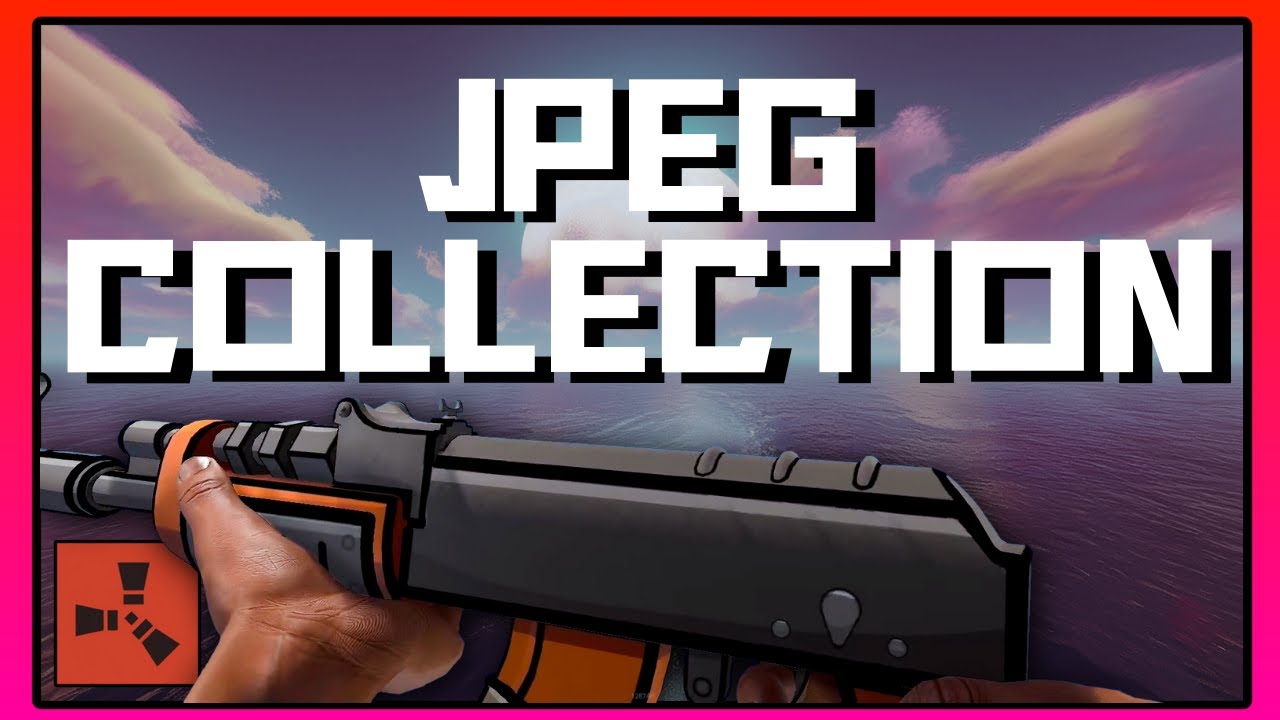 Rust Skins JPEG Collection – Weapons & Full Set Armor Showcase