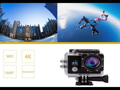 Captcha Wi-Fi 4K Waterproof Sports Action Camera - 4K Ultra HD, 16MP,2 Inch LCD  amazon