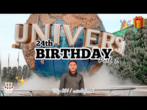 BIRTHDAY VLOG: UNIVERSAL STUDIOS JAPAN (Part 1) | Frank