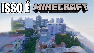 Nós fizemos a REGIÃO SUL no minecraft.