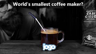 JoGo Coffee Straw Review || Worlds Smallest Coffee Brewer?