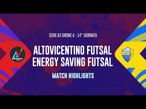 ALTOVICENTINO FUTSAL - ENERGY SAVING FUTSAL 7-7 | HIGHLIGHTS, MATCHDAY 14, SERIE A2 2025/26
