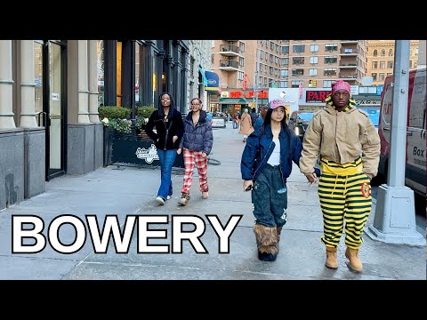 NEW YORK CITY Walking Tour [4K] - BOWERY