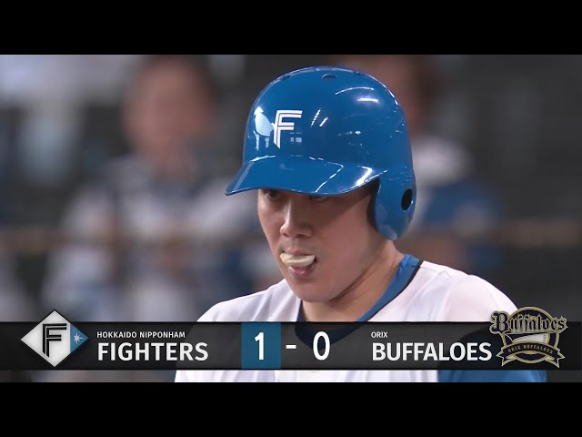 【7回裏】女房役の援護!! ファイターズ・伏見寅威 センターへタイムリーヒットで貴重な追加点を挙げる!! 2025年5月13日 北海道日本ハムファイターズ 対 オリックス・バファローズ