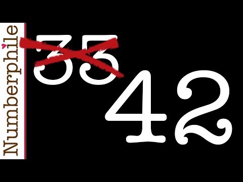 42 is the new 33 - Numberphile