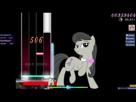 OSU! Mania Interrobang Pie befriends StormWolf - Dedede Invades Equestria [j4yj4ys3z's Hard]