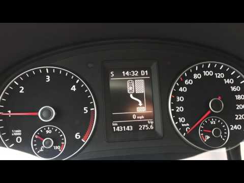 VW Touran park assist.