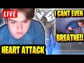 Mongraal *SUFFERS* Major Heart Attack While Watching The Travis Scott Event!!!😢