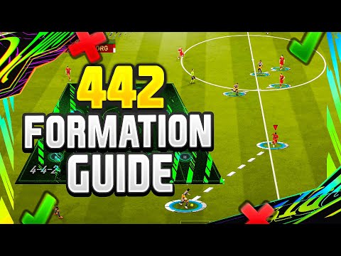 FIFA 21 | Why the 442 is an INSANE FORMATION! (Best Custom Tactics/Instructions) HOW TO USE THE 442
