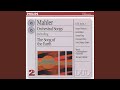 Mahler: Kindertotenlieder - In diesem Wetter 