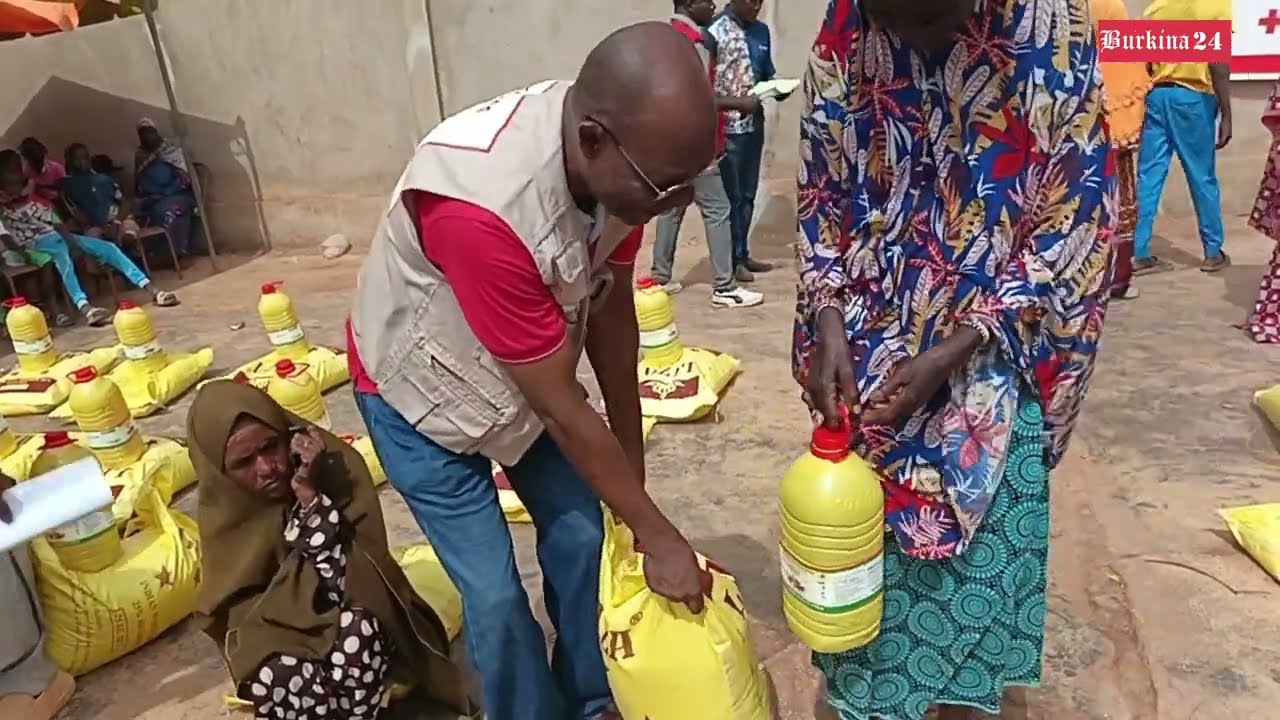 #Ouagadougou : La Croix-Rouge redonne espoir à plus de 200 ménages vulnérables