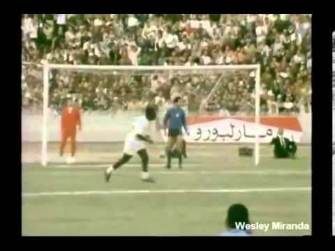 1973 Pelé Rare Goal vs Al Ahly (Egypt)