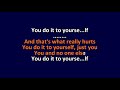 Radiohead Just Karaoke Instrumental Lyrics ObsKure
