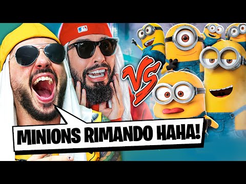 MINIONS vs MUSSA BATALHA DE RIMA | REACT MUSSARELA