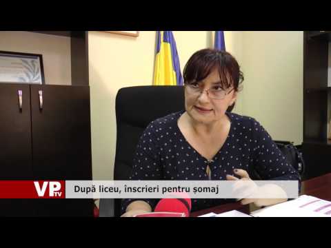 După liceu, înscrieri pentru șomaj