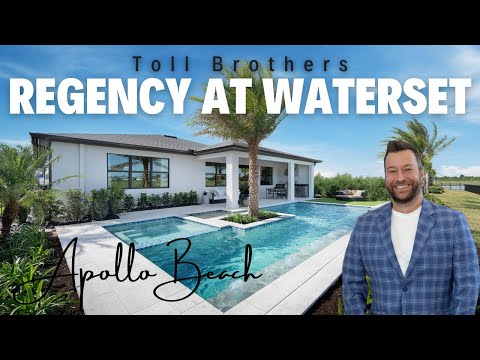 Inside 3 Luxury Model Homes For Sale in Apollo Beach Florida - Regency at Waterset by Toll Brothers
