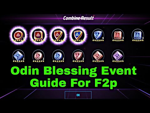 Odin Blessing Event Guide For F2P - Marvel Future Fight
