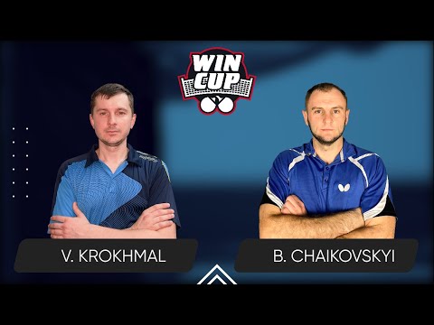 22:15 Vitalii Krokhmal - Bohdan Chaikovskyi West 6 WIN CUP 09.02.2024 | TABLE TENNIS WINCUP