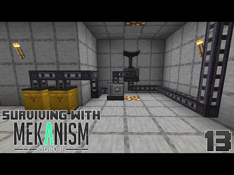 Surviving With Mekanism v10 :: E13 - Polonium Pellets & Nuclear Waste