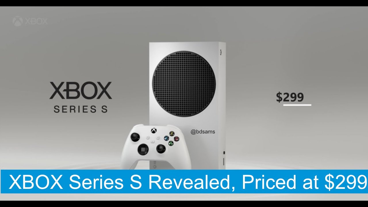 Xbox_series_X - 傳聞：Xbox Series S售價為299美元 主機造型公開 Maxresdefault
