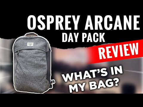 Osprey Arcane Large Day Pack Review - GREAT 20L Minimalist EDC / Tech Backpack