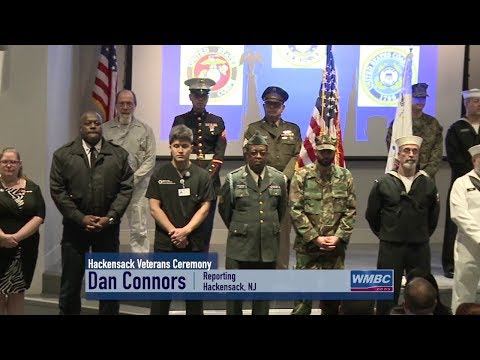 NJ Hackensack Veterans Ceremony