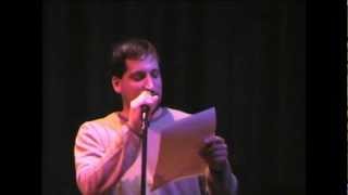 Octopoet at the Nuyorican Poets Cafe with Frank Messina 2001