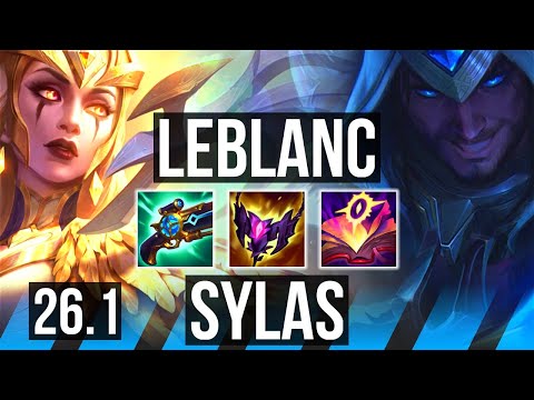 LEBLANC vs SYLAS (MID) | Perfect KDA: 7/0/7 | EUW Master | 26.1