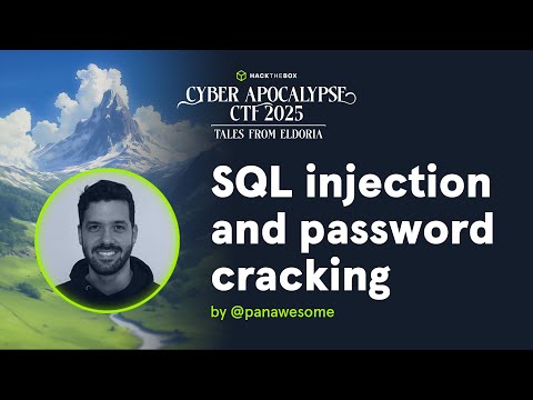 SQL injection and password cracking by @panawesome | Hack The Box