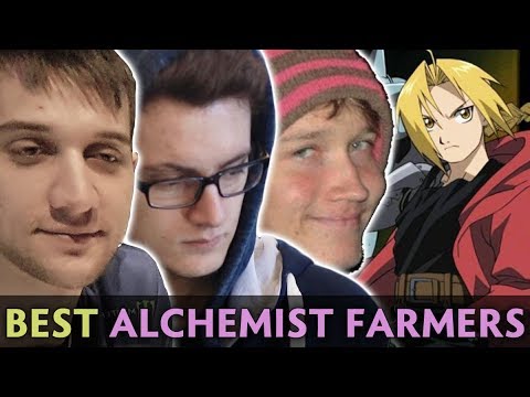 1000+ GPM BEST Alchemist FARMERS — Arteezy, Miracle, Matumbaman