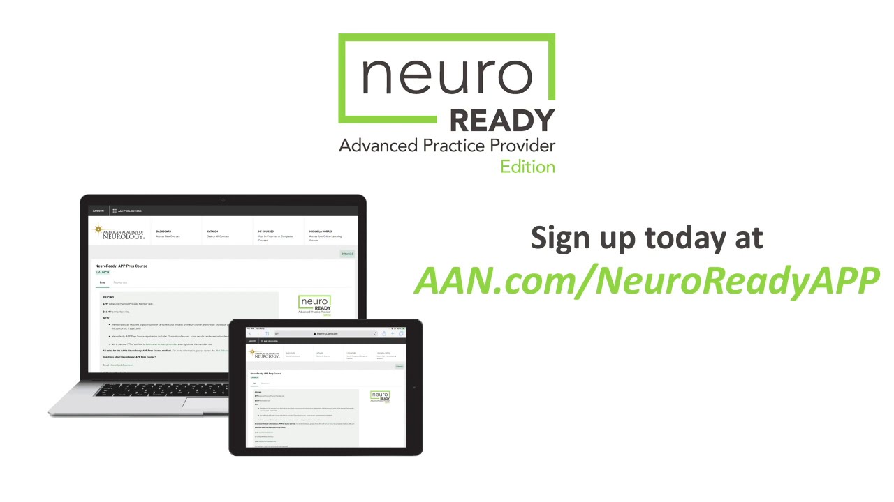 NeuroReady: Advanced Practice Providers Edition Demo - American Academy of Neurology