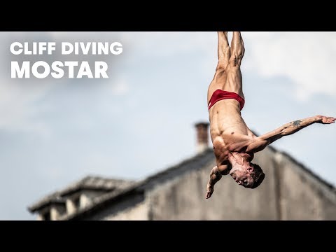 Eye-popping GoPro footage from the Divers' Perspective in Mostar