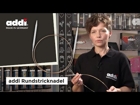 addi Rundstricknadeln - made in Germany - Produktvideo - addi circular needles, product video